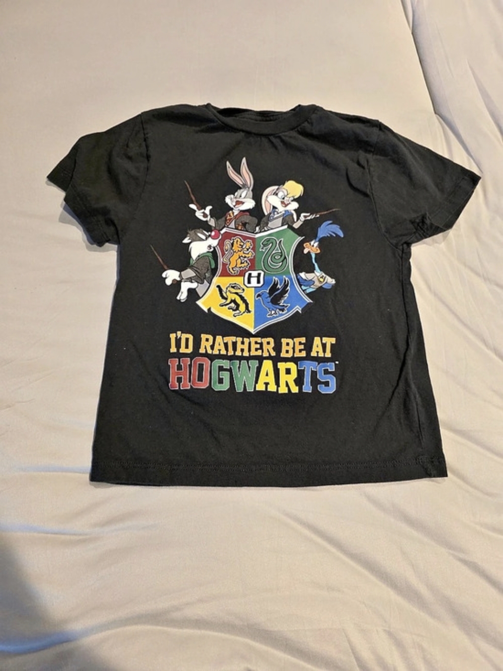 Warner Bros. Looney Tunes x Harry Potter I'd Rather Be At Hogwarts T-Shirt